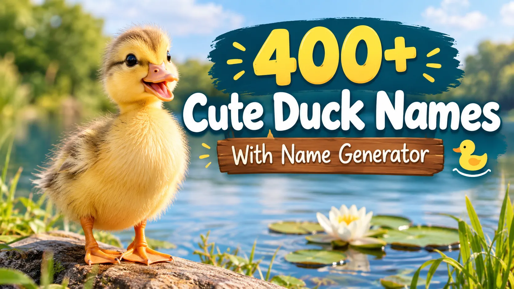 Cute Duck Names With Name Generator