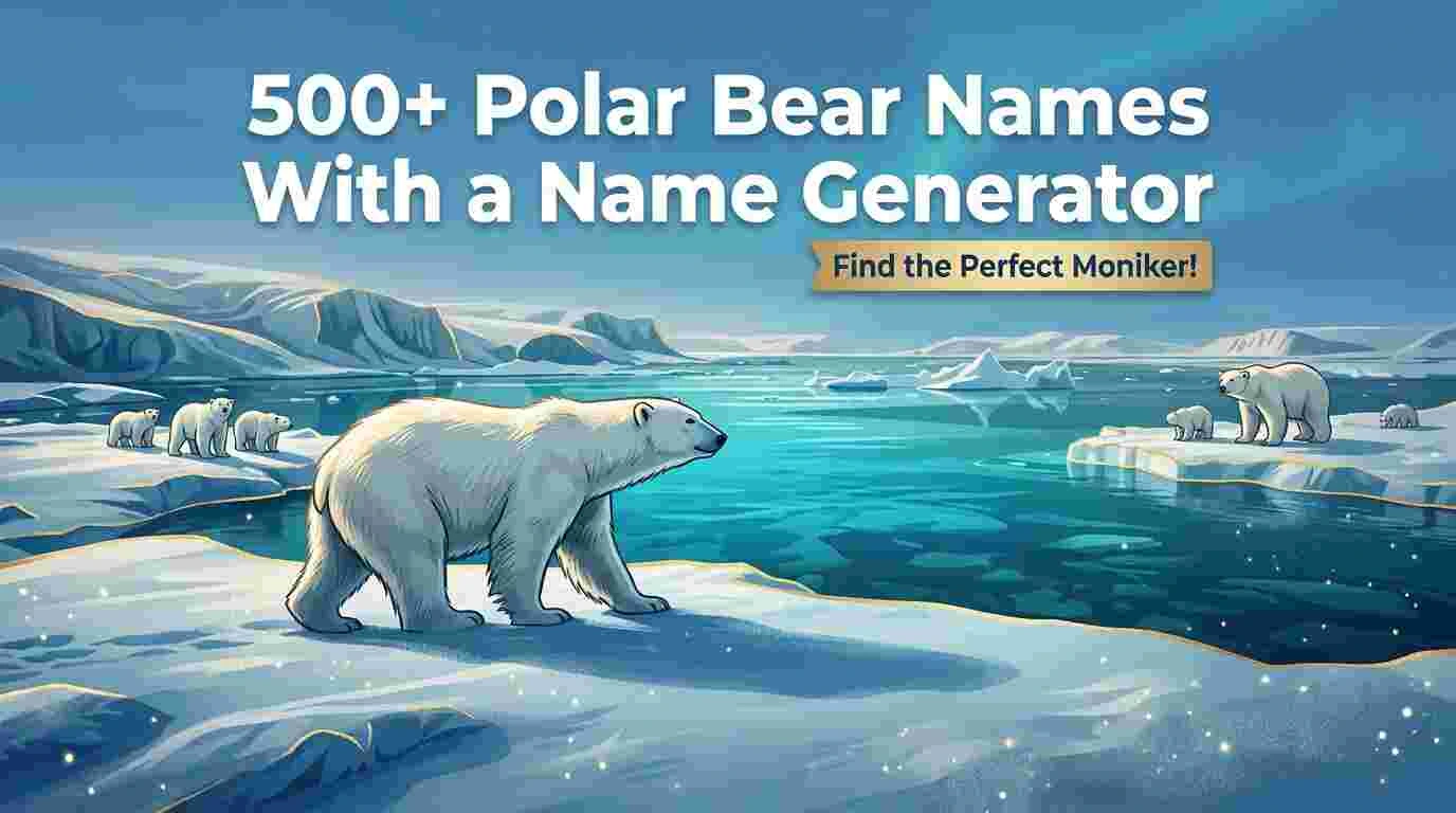 Polar Bear Names With a Name Generator