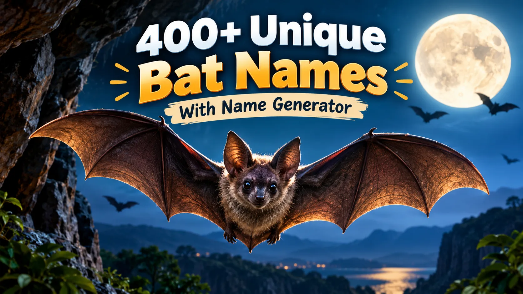 Unique Bat Names With Name Generator