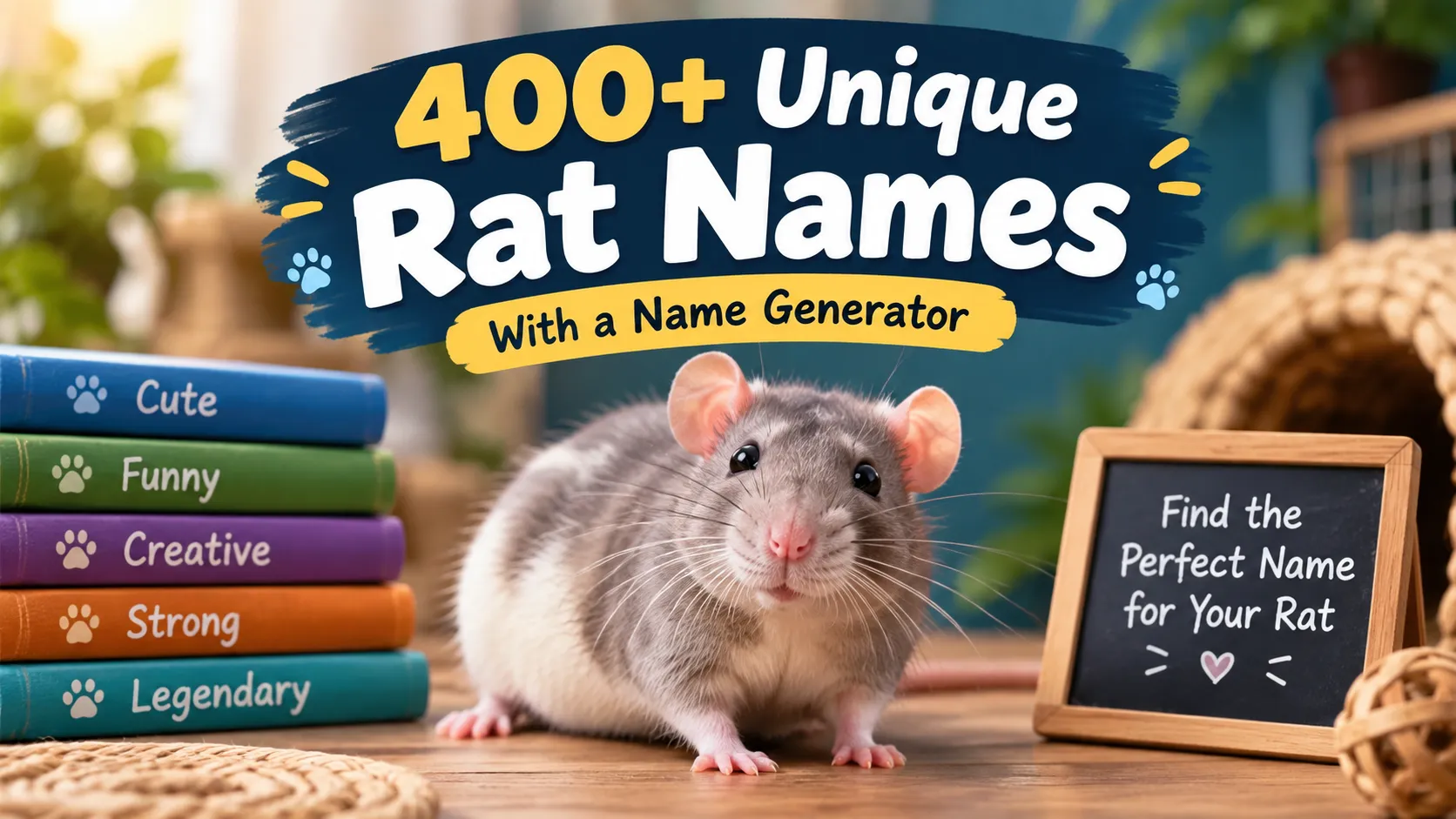 Unique Rat Names With a Name Generator