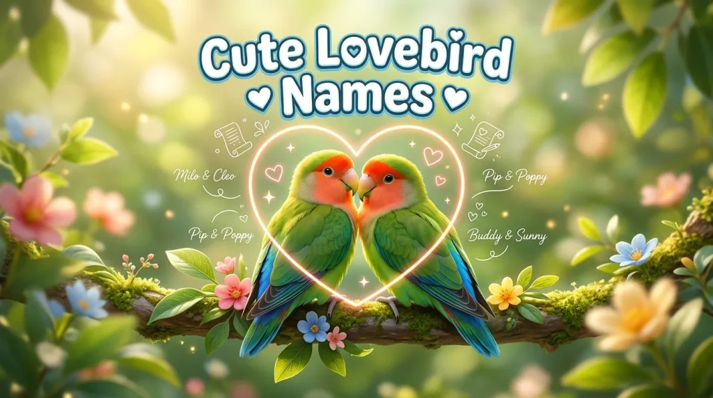 Cute Lovebird Names